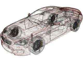BMW M6 (2015) 3D Model