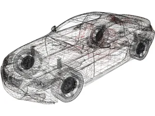 BMW M6 (2010) 3D Model