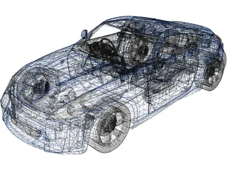 Nissan 370Z (2009) 3D Model