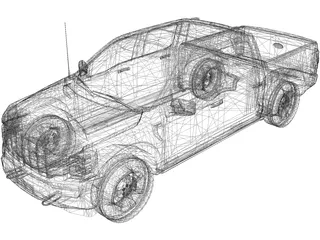 Ford F-150 (2021) 3D Model