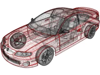 Holden Monaro 3D Model