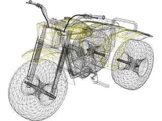 Tricycle 3D Model