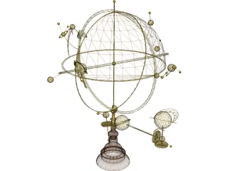 Globe 3D Model