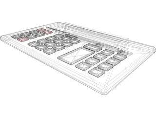 Calculator 3D Model