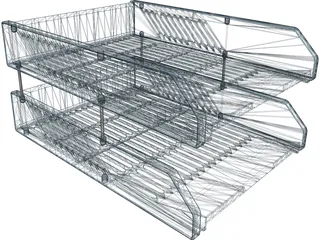 Paper Tray 3D Model