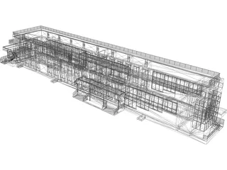 School 3D Model