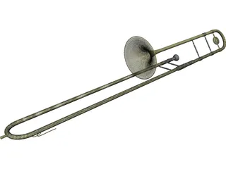 Trombone 3D Model