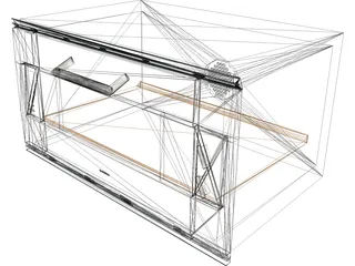 Microwave Gaggenau 3D Model