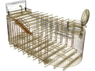 Below-Grade Control Vault 3D Model