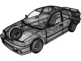 Nissan Primera (1990) 3D Model