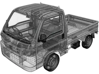 Honda Acty (2012) 3D Model
