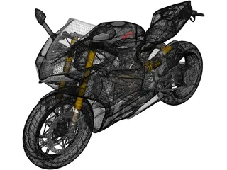 Ducati 1199 Panagale 3D Model