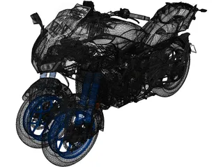 Yamaha NIKEN (2019) 3D Model