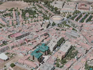 Caceres City, Spain (2020) 3D Model