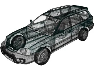 Honda Orthia (1996) 3D Model