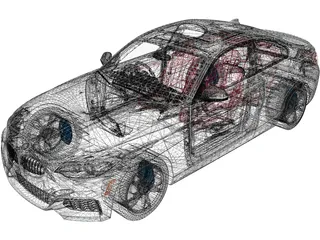 BMW M235i (2015) 3D Model