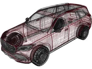 Mercedes-Maybach GLS 600 (2020) 3D Model