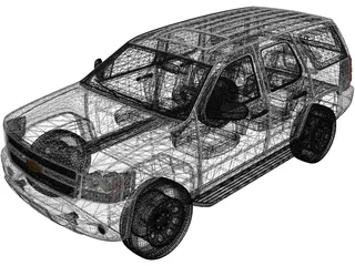 Chevrolet Tahoe PPV (2009) 3D Model