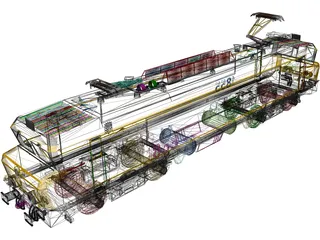 NS Class 1600 (1980) 3D Model