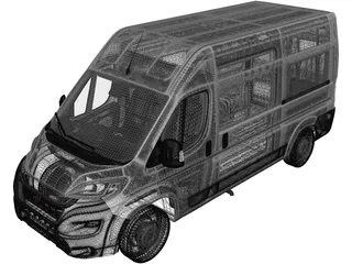 Fiat Ducato (2014) 3D Model