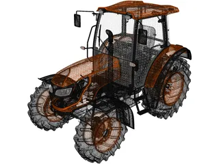 Kubota M7060 (2018) 3D Model