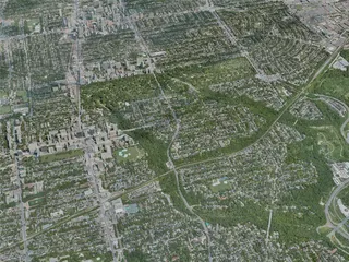 Toronto City, North, Canada (2020) 3D Model