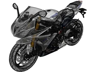 Triumph Daytona 675 (2014) 3D Model