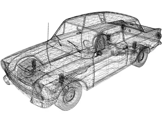 Lotus Cortina 3D Model