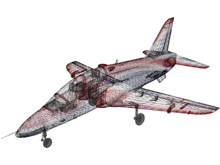 BAE Hawk T1 3D Model