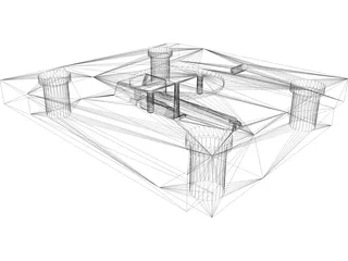 Mould Tool 3D Model