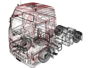 Volvo FH16 (2007) 3D Model