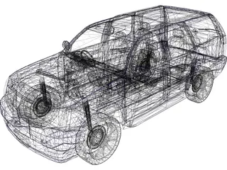 Cadillac Escalade (2007) 3D Model