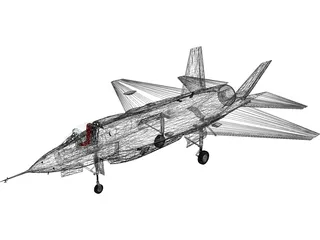 Lockheed Martin JSF F-35 3D Model