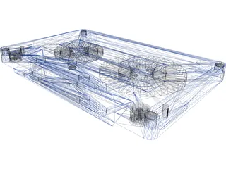 Audio Cassette Tape 3D Model