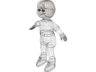 Doll Boy 3D Model