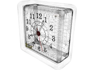 Alarm Clock 3D Model