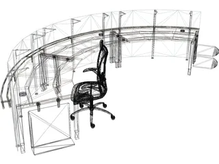 Reception 3D Model
