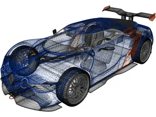 Renault Alpine A110-50 (2012) 3D Model