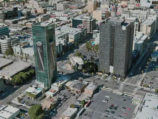 Hollywood City, USA (2021) 3D Model