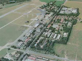 Praha-Kbely Airport, Czechia (2021) 3D Model