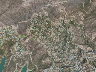 Hollywood Hills, USA (2021) 3D Model