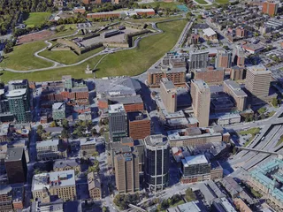 Halifax City, Canada (2021) 3D Model