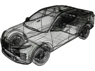 Hyundai Santa Cruz (2022) 3D Model