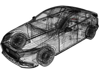 Mazda 3 Sedan (2020) 3D Model