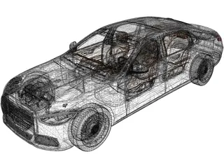 Mercedes-Maybach S600 (2021) 3D Model