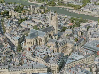 Angers City, France (2021) 3D Model