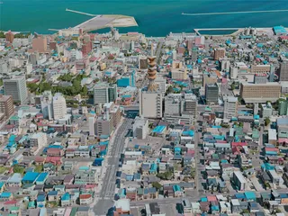 Aomori City, Japan (2021) 3D Model