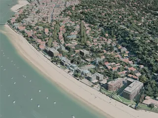Arcachon City, France (2021) 3D Model