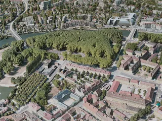 Besancon City, France (2021) 3D Model