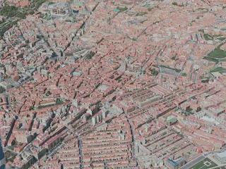 Leon City, Spain (2021) 3D Model